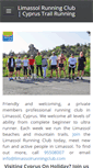 Mobile Screenshot of limassolrunningclub.com